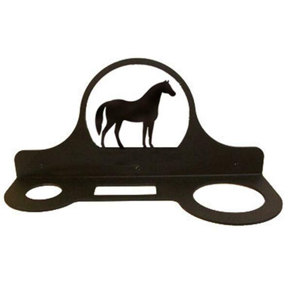 Village Wrought Iron Hair Care Caddy - Standing Horse Silhouette HD-68